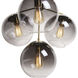 Kamara LED 24.75 inch Brass Chandelier Ceiling Light